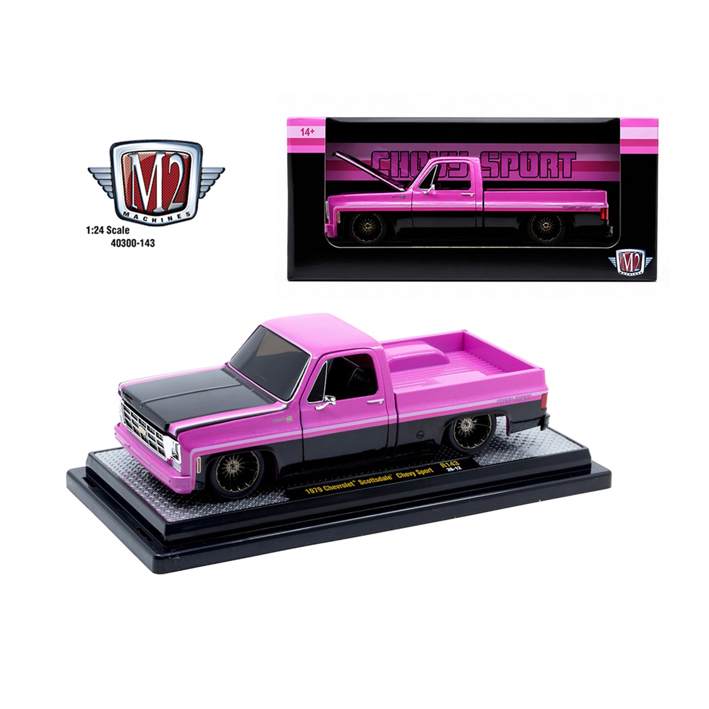 M2 Machines 1:24 1979 Chevrolet Scottsdale Chevy Sport