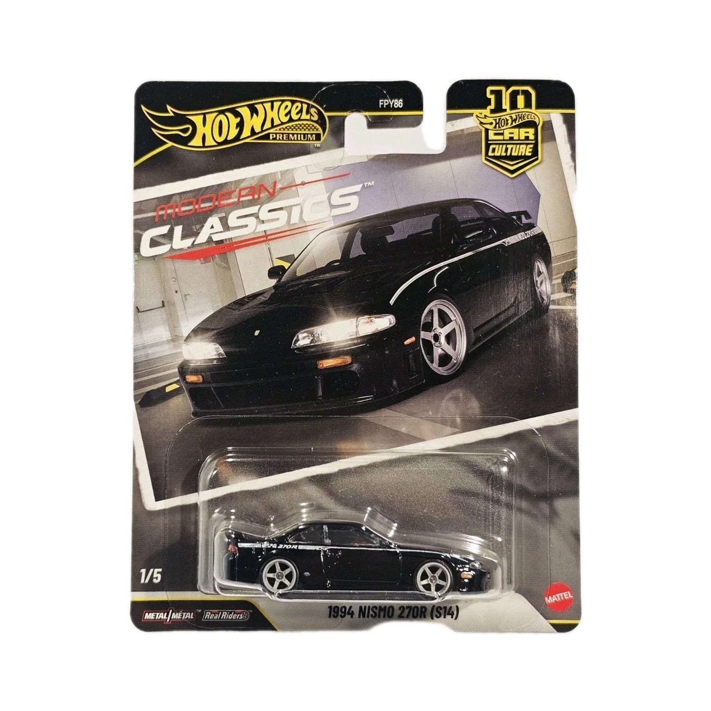 Hot Wheels Premium Car Culture Modern Classics 1994 Nismo 270R S14