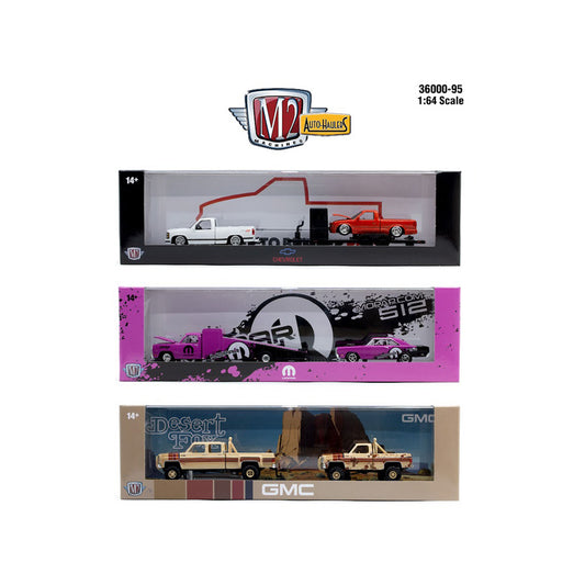 M2 Machines 1:64 Auto-Haulers Release 95 Assortment
