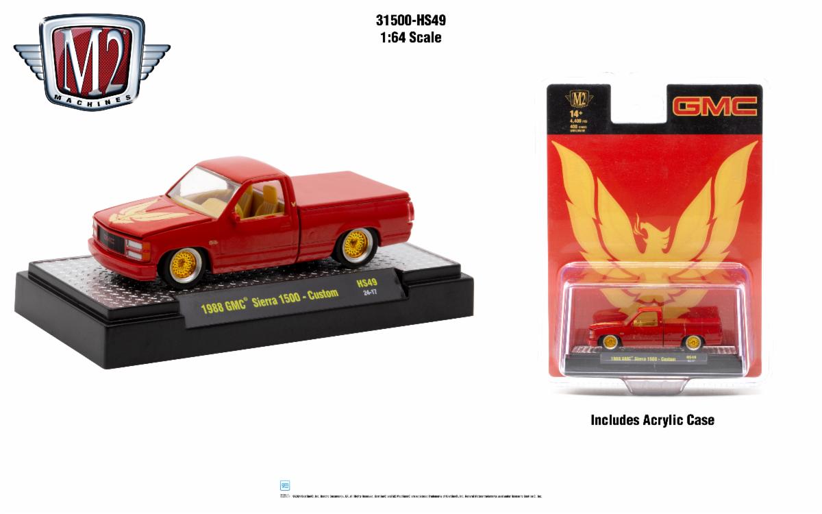 M2 Machine '88 GMC Sierra 1500 - Custom (Firebird)